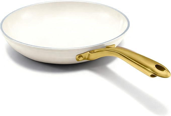 GOTHAM STEEL 10 Inch Non Stick Frying Pan Nonstick Pan with Ceramic Copper Coating for Long Lasting Nonstick Frying Pan Skillet for Cooking with Stay Cool Handle, Oven/Dishwasher Safe, Non Toxic…