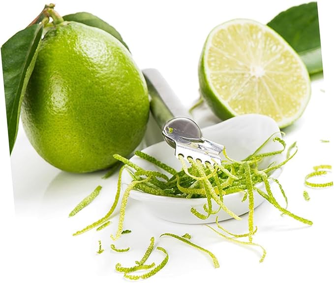 STOBAZA Fruit Peeler Knife Lemon Slicer Stainless Steel Lemon Zester Kitchen Tool Orange Citrus