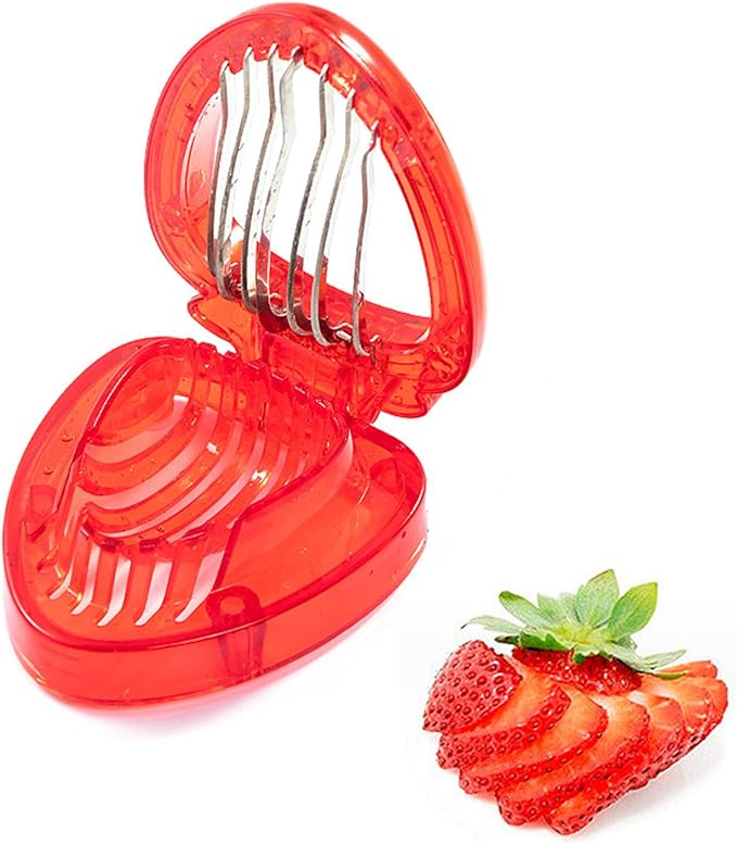 Fruit Cutter Hard Boiled Eggs Divider Splitters Stainsless Steels Wire Strawberries Slicers Small Kitchen Cutting Tool Strawberries Slicers