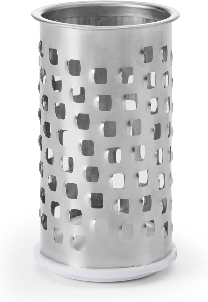 Farberware Professional Rotary Grater with Fine Etched Stainless Steel Drum, 4.33x5.51x3.54 Inch, White