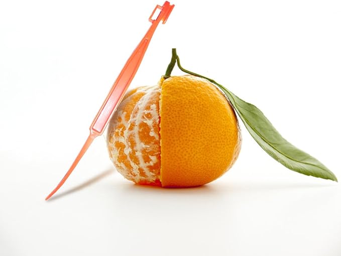 Orange Peelers, Xloey 6Pcs Plastic Easy Slicer Cutter Peeler Remover Opener Kitchen Accessories Knife Cooking Tool Kitchen Gadget (New)