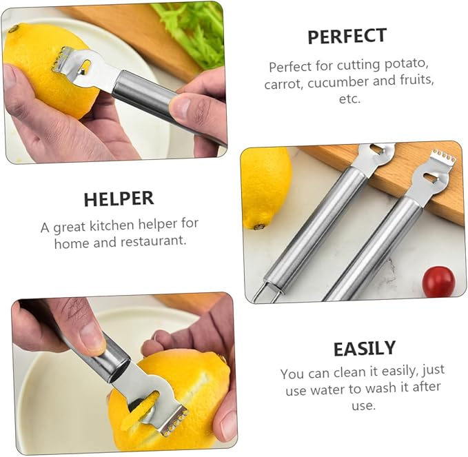 3pcs Lemon Shaving Scraper Cheese Grater Tool for Kitchen Peelers Veggies