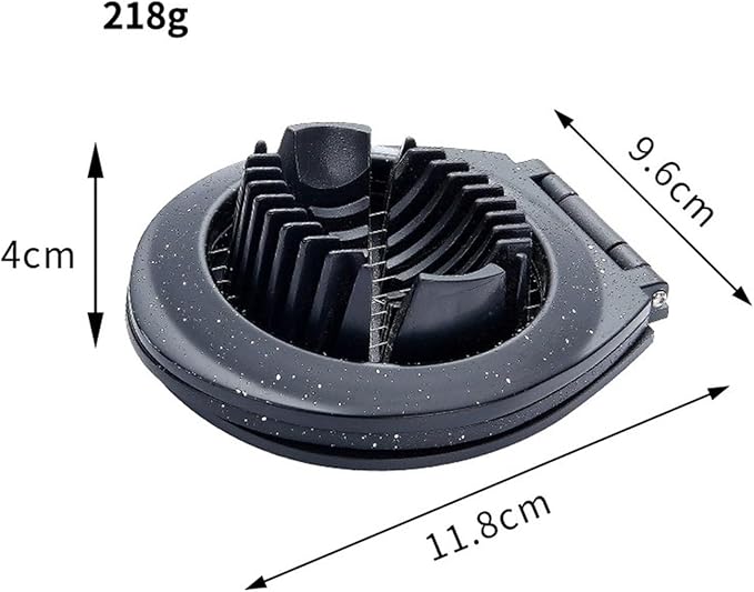 2-in-1 Boiled Egg Slicer,also Use For Creating Evenly Sliced Soft Fruits, Cheeses, And Vegetables Like Strawberries And Mushrooms