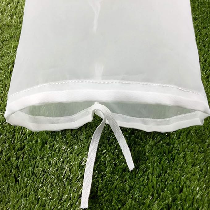 Filter Bag, Wrewing Food Grade 100 Mesh Straining Bag Large Strainer for Hops Grains Home Brewing Fermenting Accessory (40x45cm)