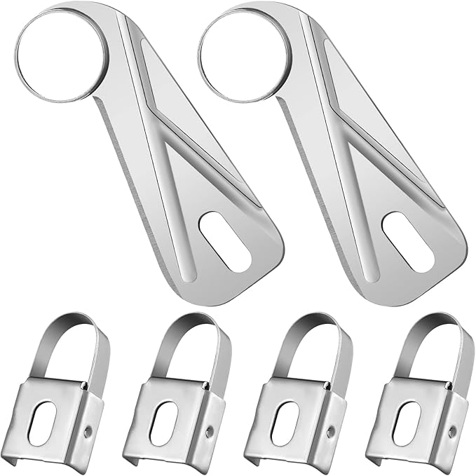 Jutom Universal Apple Peeler Replacement Blade Apple Peeler and Corer Stainless Steel Cutter Blades for Kitchen Home Restaurant(6 Pcs)