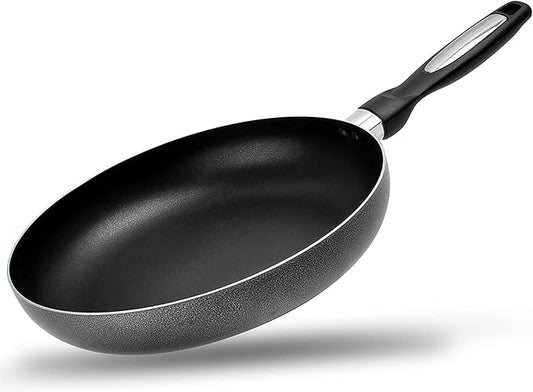 Alpine Cuisine Fry Pan 8 Inch Nonstick Coating Gray, Frying Pans Nonstick for Stove with Stay Cool & Comfortable Handle, Durable Nonstick Cookware, Ideal for Family