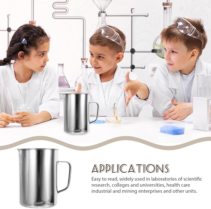 1000ml Milk Frothing Pitcher Stainless Steel Metal Milk Jug with Scale for Coffee Matcha Latte Cappuccino