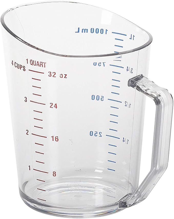 Cambro Measure Cup 1 Quart Clear (100MCCW135)