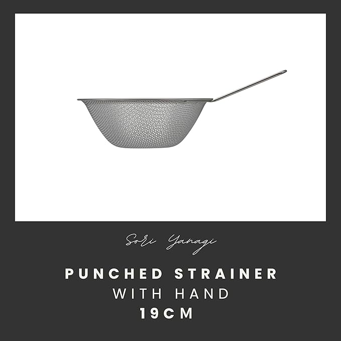Sori Yanagi Food Strainers Punching strainer 19cm