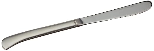 Winco 12-Piece Lafayette Dinner Knife Set, 18-0 Stainless Steel