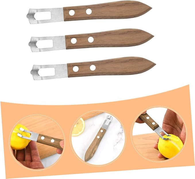 Cabilock 3pcs Professional Stainless Steel Cheese Grater Multi-purpose Shredder Comfortable Handle for Cooking