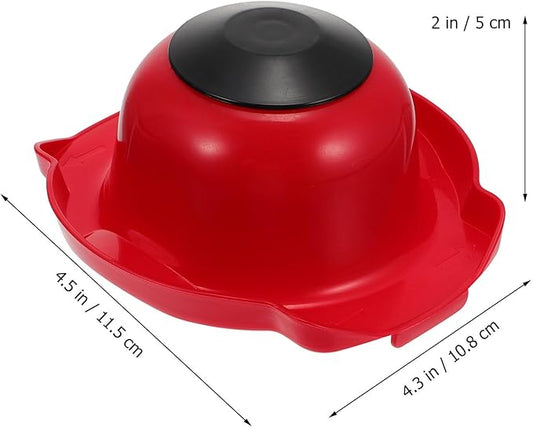 ABOOFAN Mandoline Hand Guard Food Safety Holder for Vegetable Slicer Finger Protector Plastic Kitchen Cutter Shield 4.52X4.25X1.96In