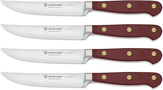 WÜSTHOF Classic Tasty Sumac 4 Piece Steak Knife Set