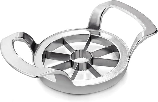 New Star Foodservice Heavy Duty Commercial Apple Corer and Divider, Silver, Powder Coating