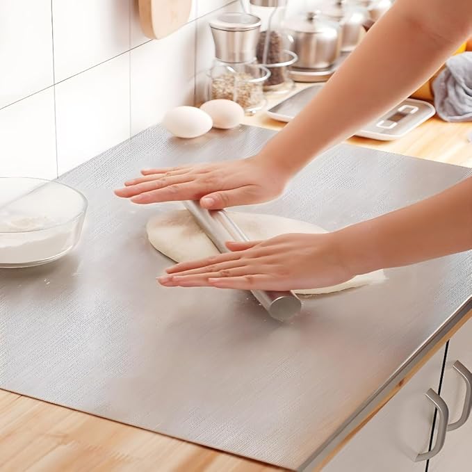 316 Stainless Steel Cutting Board,Cutting Boards for Kitchen,Chopping Board,Large Cutting Board for Chopping Meat,Vegetables,Fruits,Cheese - 31.50 * 19.69in