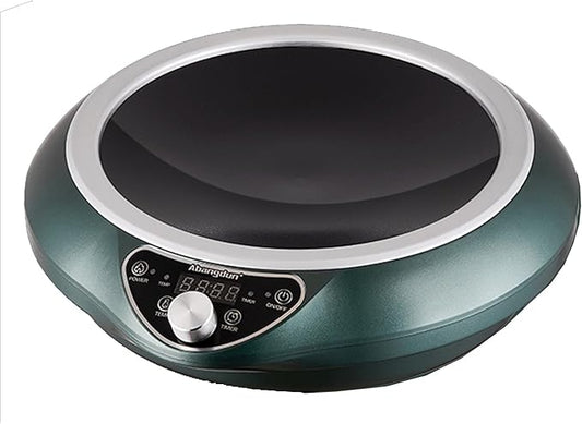 Abangdun Induction Wok Cooktop，1700W Electric Wok Portable Induction Single Burner Used For Home And Commercial