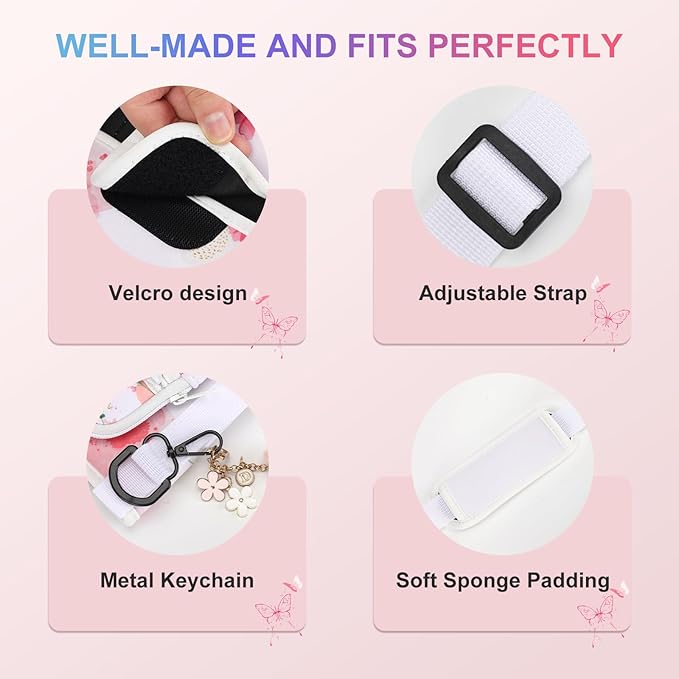 Water Bottle Carrier Bag for Stanley 40/30 oz Tumbler with Phone Pocket Neoprene Water Bottle Holder with Shoulder & Handheld Strap Stanley Cup Accessories