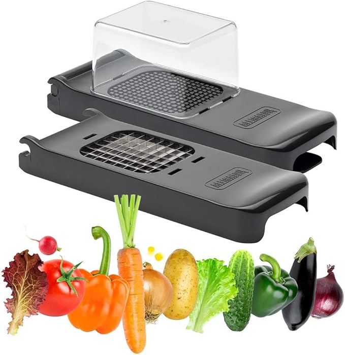 Alligator Black Chopper Set 2-in-1