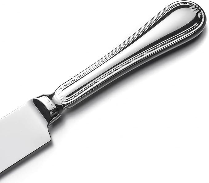 OTW PAVILION 2 Piece Wedding Cake Server Set,18/10 Stainless Steel Dessert Set Pie Server Cake Cutter Knife for Birthday,Anniversary,Holiday,Baby Shower,Party