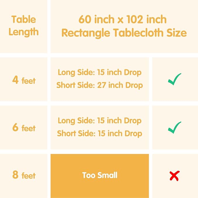 BRILLMAX 8 Pack Burgundy Tablecloths 60 x 102 Inch for 6ft Rectangle Tables - 150 GSM Polyester Fabric, 15" Standard Drop, Water, Stain & Wrinkle Resistant Cloth Cover for Wedding Dining Buffet