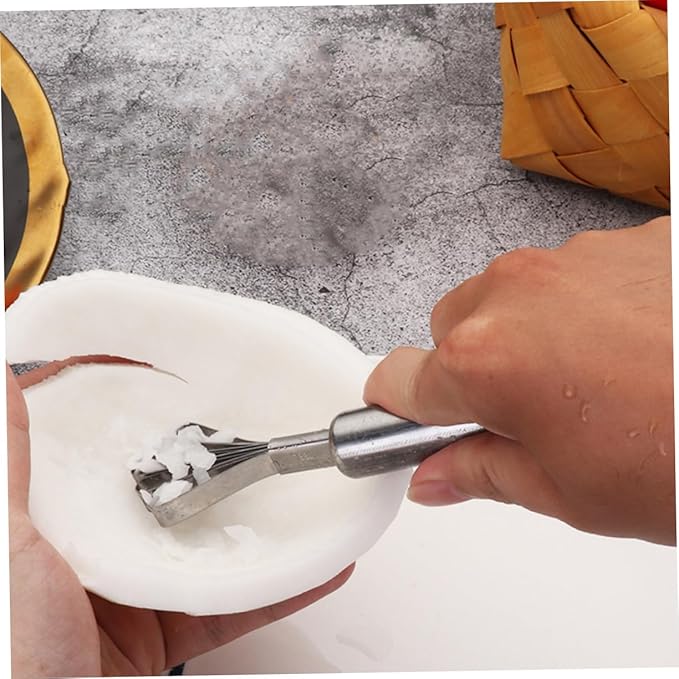Alipis 3pcs Stainless Steel Lemon Peeler Zester Cheese Grater Fruit Peeler Kitchen Cutting Tools Multi-function for Daily Use