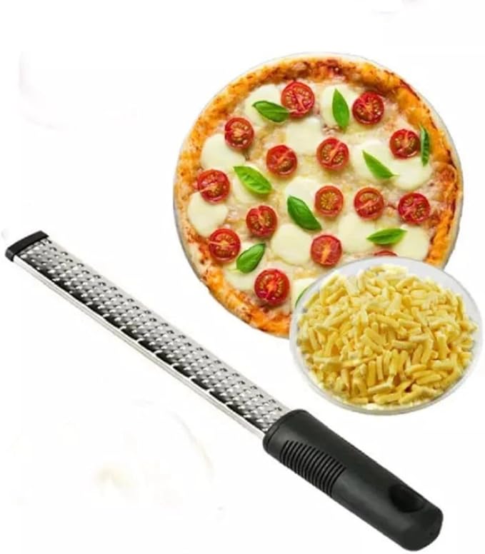 Stainless Steel Cheese & Citrus Zester – Lemon Grater Food Tool