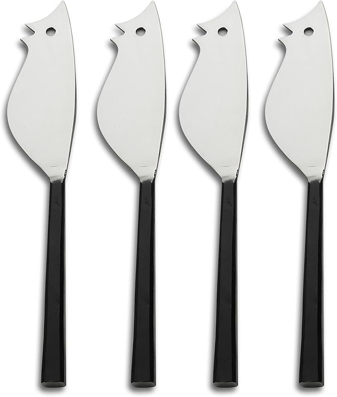 INOX artisans Jason Ratoncito Cheese Spreader/Knife 4 Pc. Set