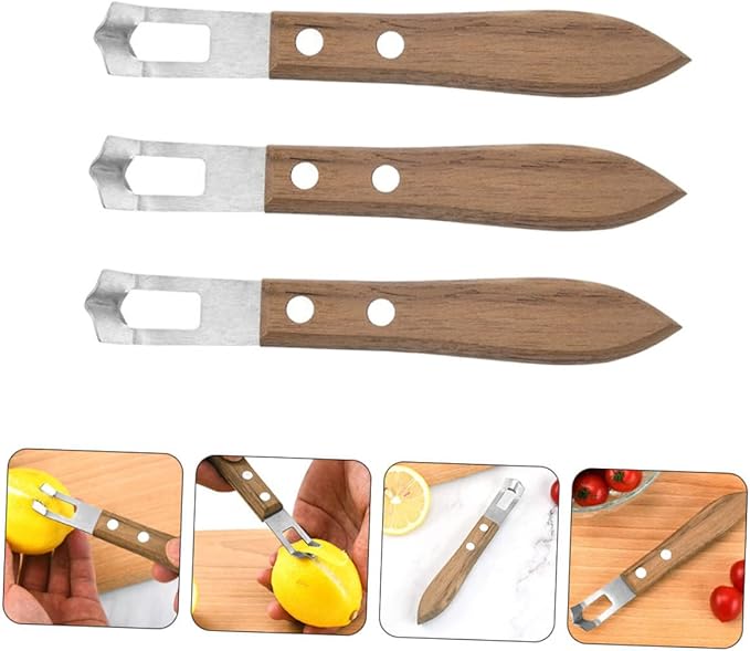 Luxshiny 3pcs Grater Multi-function Zester for Cheese Lemon and Fruit Wear-resistant Kitchen Tool for Home and Restaurant Use