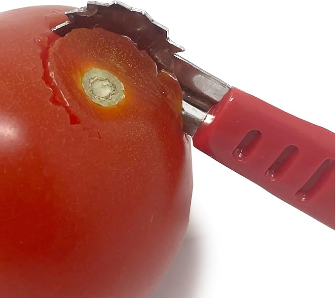 Norpro Stainless Steel Strawberry Huller and Tomato Stem Corer Tool
