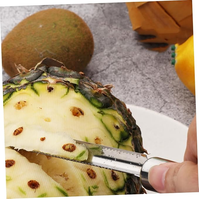 3-Piece Stainless Steel Multi-functional Grater Set Lemon Zester Pineapple Grater Coconut for Kitchen for Citrus and Fruit Shredding