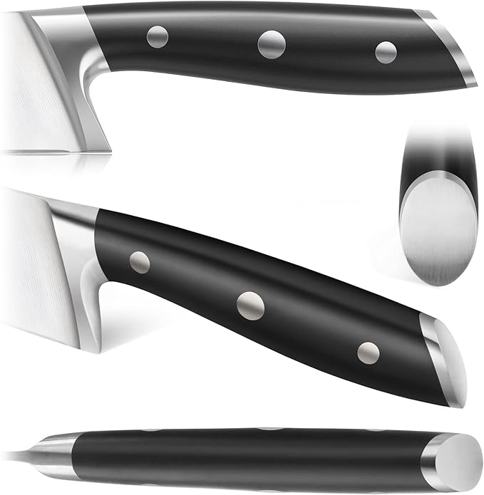Cangshan ALPS Series 502766 German Steel Forged 3.5-inch Paring Knife with Sheath, Black