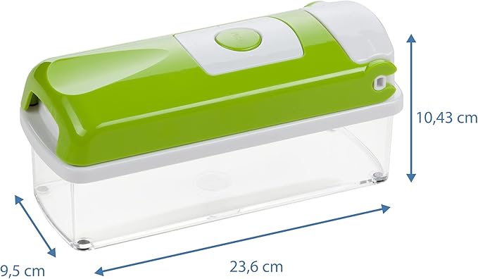 Genius Nicer Dicer Smart | 13 Pieces | Vegetable Cutter | Onion Cutter | Multi-Cutter | Fruit Cutter | NEW