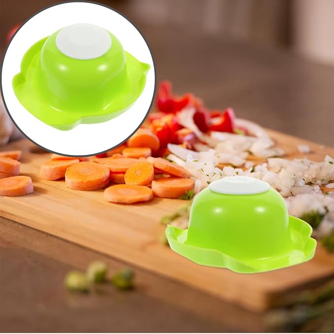 Garneck Food Safety Holder for Mandolin Slicer or Grater, Finger Anti-Cut Protectors for Vegetable Grater Peelers Food Slicer Cutter Finger Guard for Mandoline Slicer Cutting Green