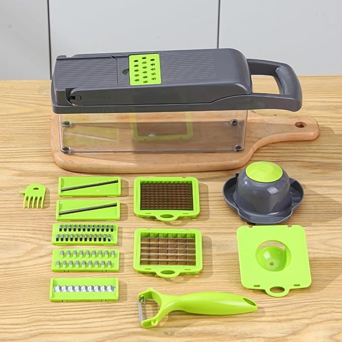 axGear Multifunction Vegetable Slicer Vegetable Food Cutter Onion Chopper