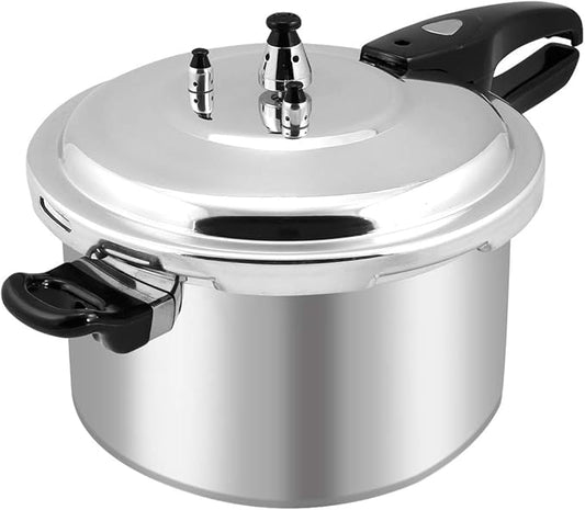 Barton Pressure Canner Release Valve Aluminum Canning Pot Cooker Pot Stove Top Instant Fast Cooking Pot Stewing Locking System (8 Quarts)