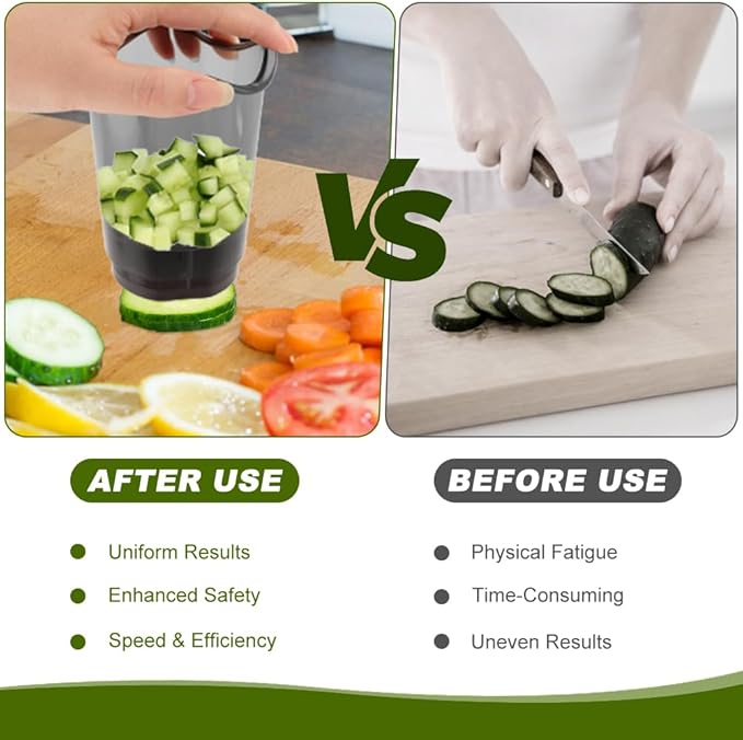 Fruit Slicer Cup, Strawberry Slicer with Stainless Blades, Detachable Fruit Slicers with Push Plate, Strawberry Cutter for Banana, Cucumber, Grape, Egg, Kitchen Gadgets