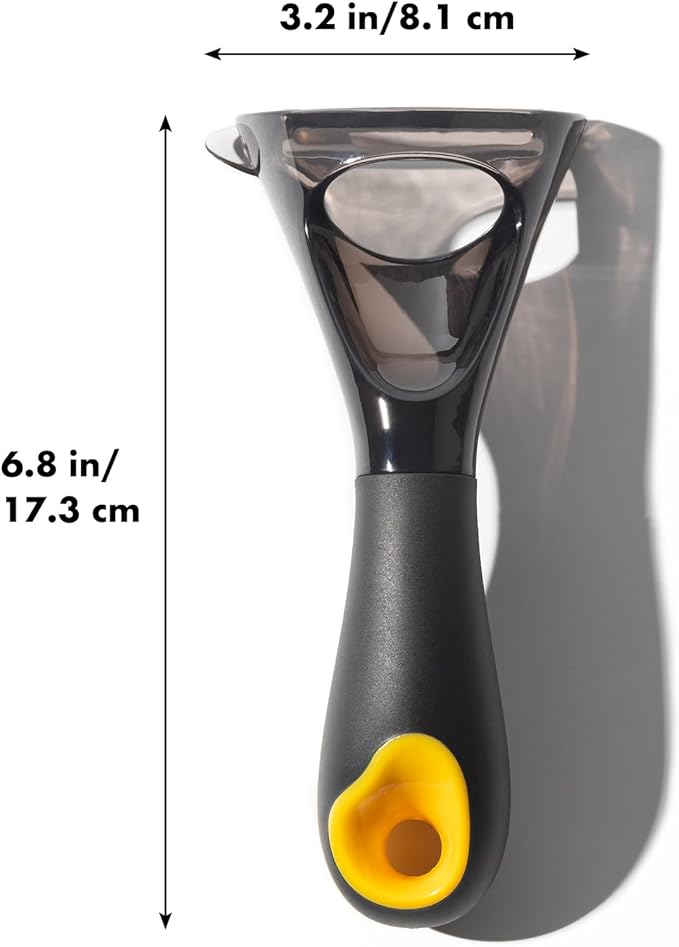Ultra Comfortable Grip Vegetable Peeler, Potato Peelers for Kitchen, Y Peeler with Sharp Stainless Steel Blade for Veggie, Fruit, Potato, Carrot, Apple, Cucumber - Good Sturdy