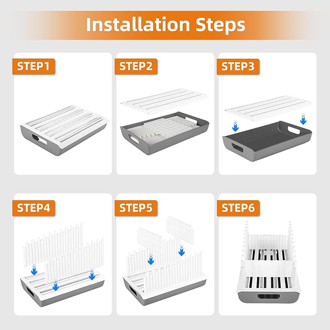Bread Slicer Guide for Homemade Bread with 304 Stainless Steel Sheet and Storage Tray、3-Slice Thickness，Adjustable Width for Cake、Bagels、Toast.
