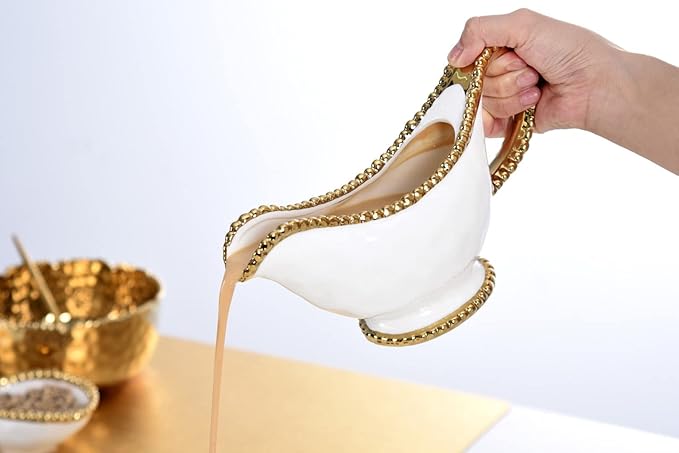 Pampa Bay Golden Salerno Gravy Boat