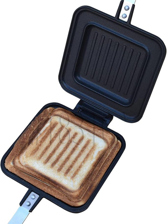 Fuji Horo Non-Stick Hot Sand Maker, Direct Fire Type, Lightweight, Striped