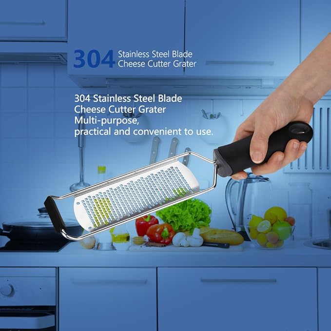 Stainless Steel Cheese Grater Zester Kitchen Tools for Lemon Chocolate Fruit Ginger
