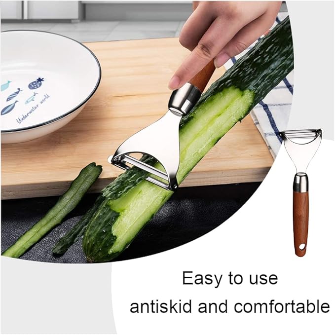 Potato Vegetable Peeler Y Shape Flat Blade 304 Stainless Steel Peeler Good Grips Fruit Peeler for Kitchen Vegetables and Fruits