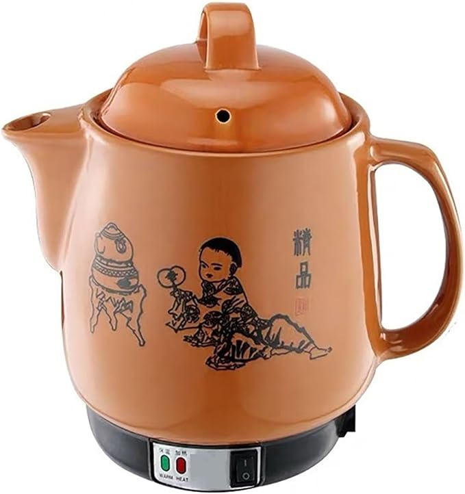 Electric Herbal Medicine Cooker, 4L Automatic Decoction Pot with Audible Reminder & Heat Preservation for Tea & Soup