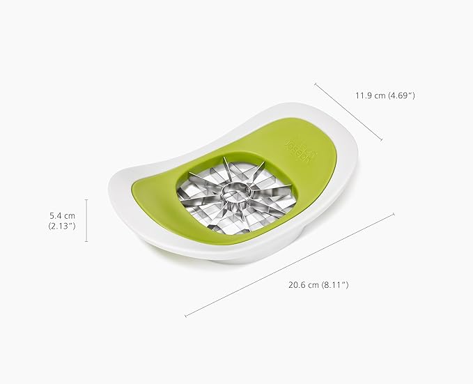 Joseph Joseph Nest Press 2-in-1 Apple Corer & Divider and Potato Chipper, Stainless Steel blades, BPA free, Dishwasher safe