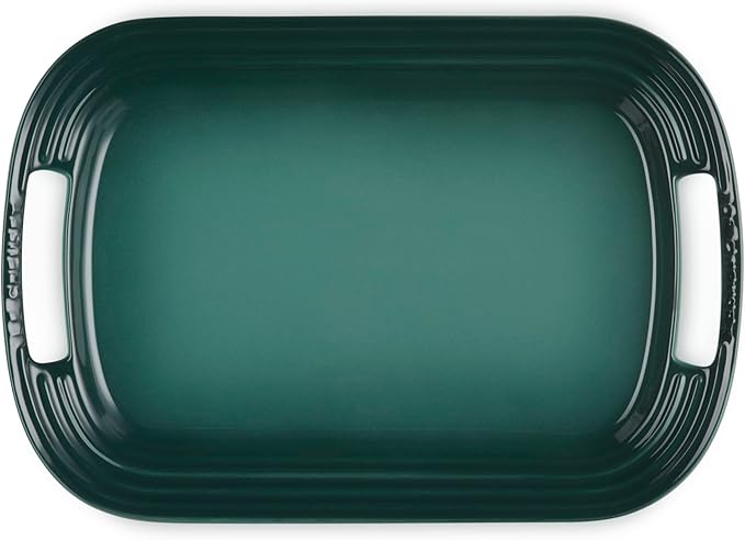 Le Creuset Stoneware Serving Platter, 14 in., Artichaut