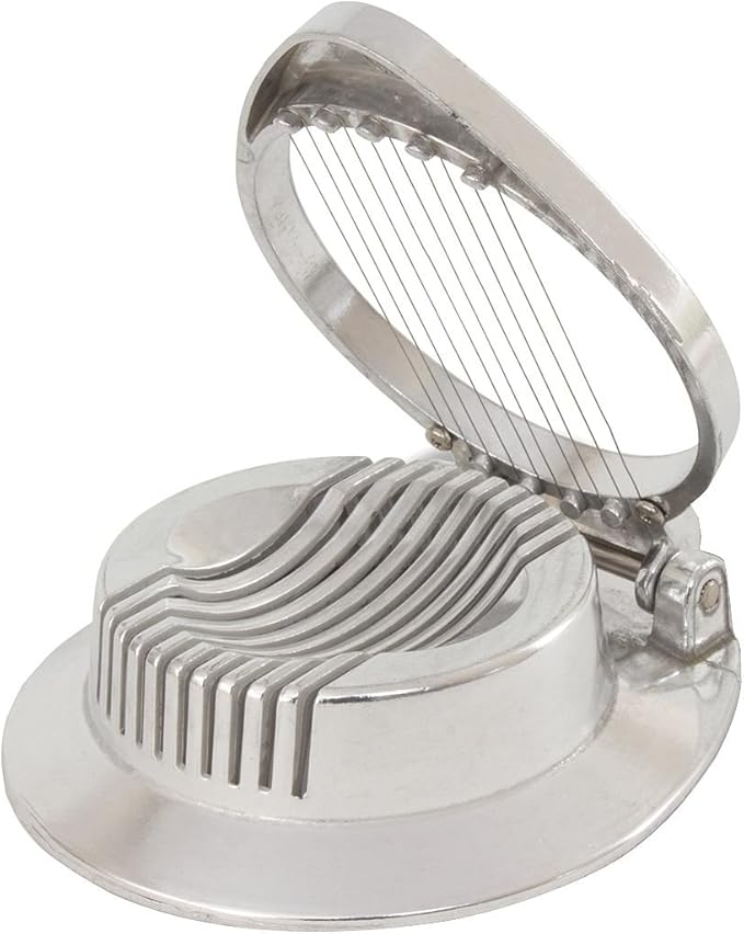 Crestware EGS Aluminum Egg Slicer with Stainless Steel Cutting Wire