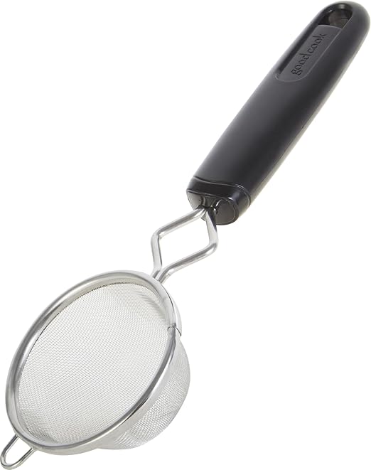 Good Cook Aluminum Mesh Strainer, 3-inch
