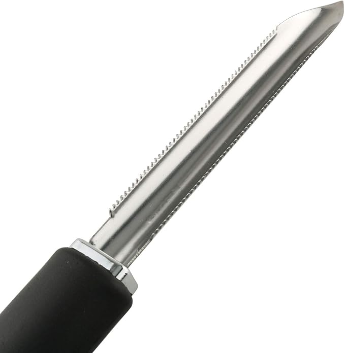 Tegg Jalapeno Corer Stainless Steel Pepper Chili Corer Zucchini Cucumber Vegetable Eggplant With Serrated Edge