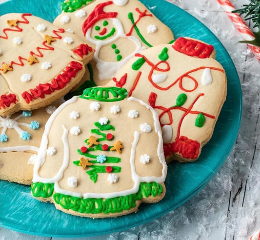 Sweet Cookie Crumbs Christmas Sweater Cookie Cutter, Stainless Steel, Dishwasher Safe (Christmas Sweater)