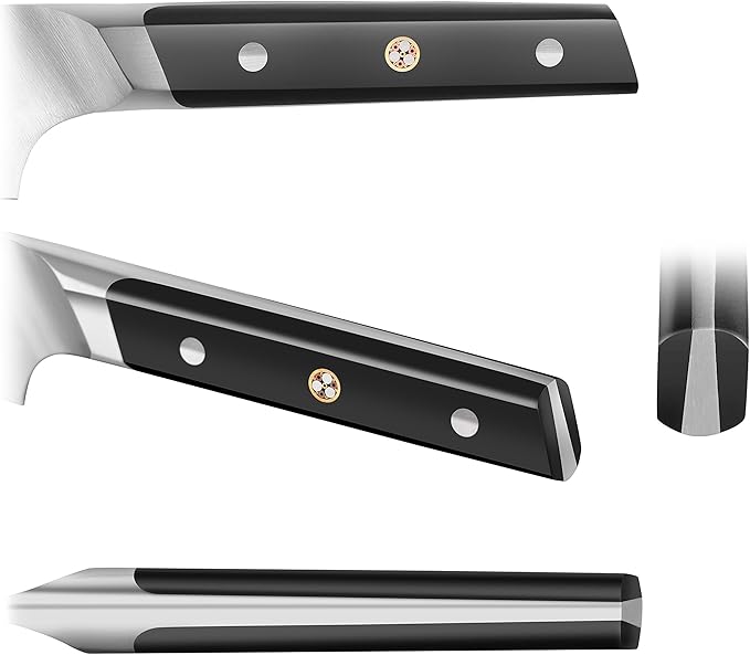 Cangshan TC Series 1021141 Swedish 14C28N Steel Forged 5-Inch Tomato/Cheese Knife and Wood Sheath Set